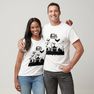 Förhäxad höstnatt vit t shirt