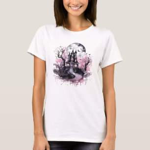 Förhäxad mansion: Spooky-Thned Decor T Shirt