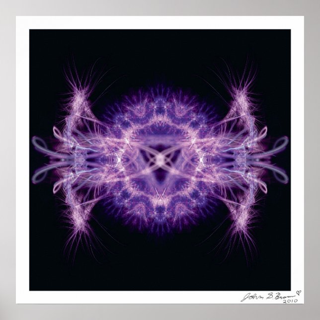 Forhead Chakra Poster (Framsidan)