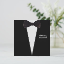 forhim-tuxedo-bow tie-party-bachelor party inbjudningar