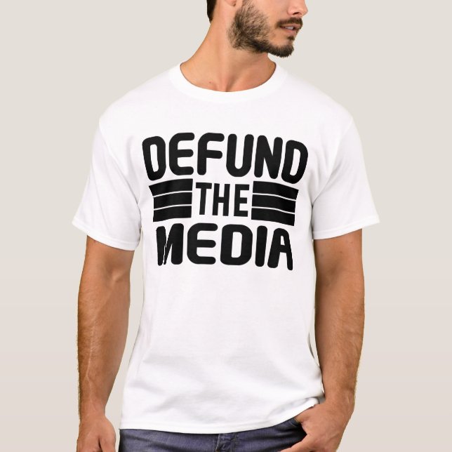 Förhindra media t shirt (Framsida)