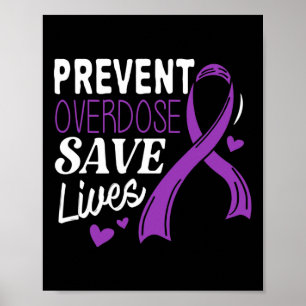 Förhindra överdosering Spara Liver Överkänslighet Poster
