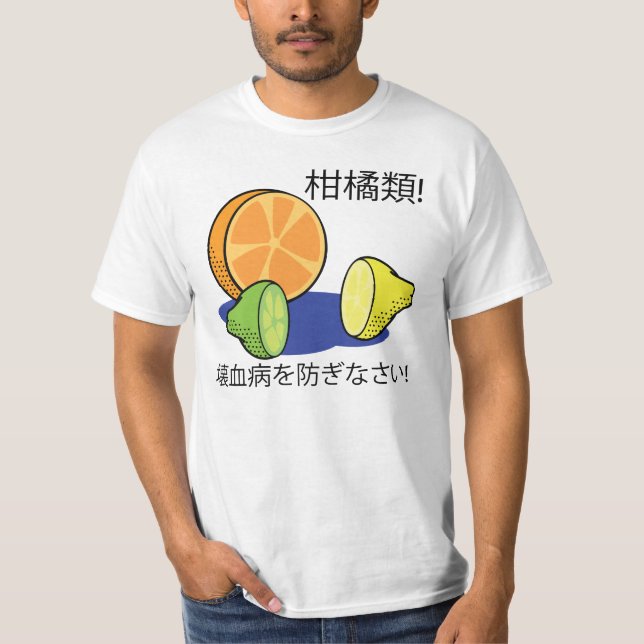 Förhindra Scurvy Tee Shirt (Framsida)