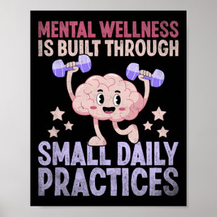 Förhindra Sui för hälsomedvetande om psykisk Hälsa Poster