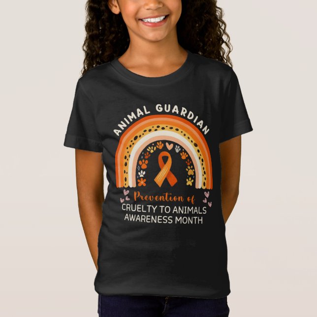 Förhindrande av grymhet mot djurens medvetenhet t shirt (Framsida)