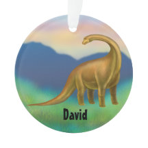 Förhistorisk BrachiosaurusDinosaurprydnad