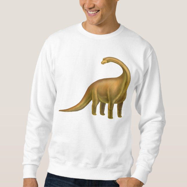 Förhistorisk BrachiosaurusDinosaurtröja Sweatshirt (Framsida)
