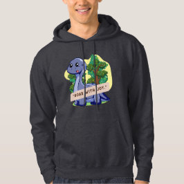 FÖRHISTORISK DINO-VÄRLD CITAT HOODIE