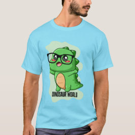 FÖRHISTORISK DINO-VÄRLD CITAT T SHIRT