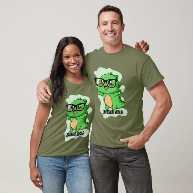 FÖRHISTORISK DINO-VÄRLD CITAT T SHIRT (Unisex)