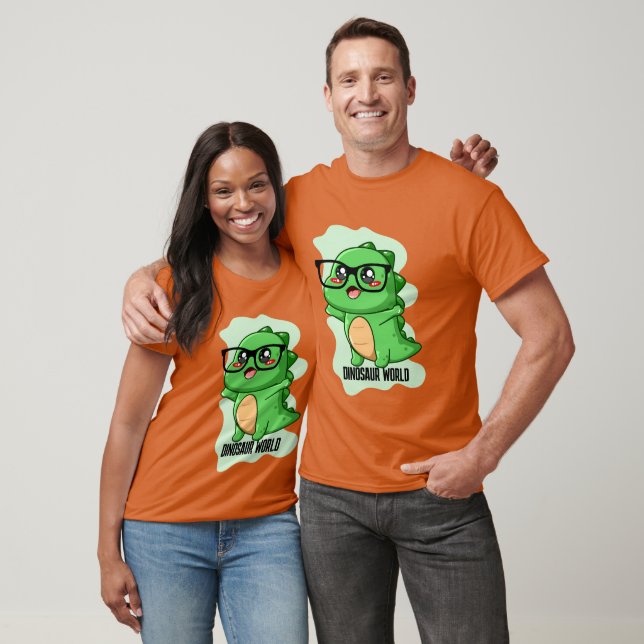 FÖRHISTORISK DINO-VÄRLD CITAT T SHIRT (Unisex)
