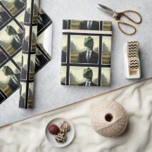 Förhistorisk dinosaur Businessman, Roligt AI Gener