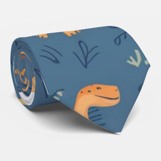 förhistorisk dinosaur t-rex mönster slips