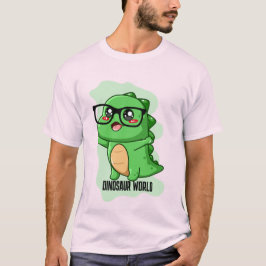FÖRHISTORISK DINOSAURIEVÄRLDENS Citat T Shirt