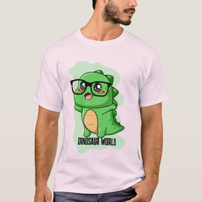 FÖRHISTORISK DINOSAURIEVÄRLDENS Citat T Shirt (Framsida)