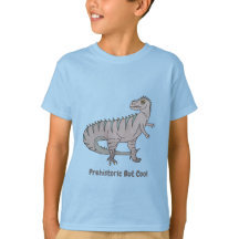 Förhistorisk men cool dinosaurie-t-shirt för pojka