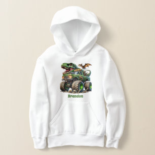 Förhistorisk monster lastbil add namn t shirt