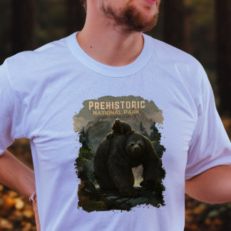 Förhistorisk nationalpark - jättesenapser t shirt