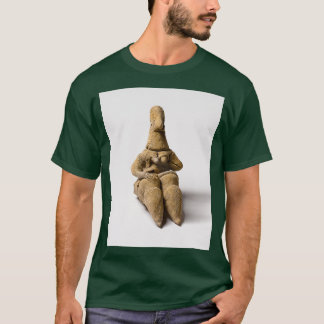 Förhistorisk Neolithic Goddess Figurine BigArt T Shirt