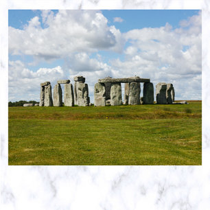 Forhistorisk Stonehenge-monument Wiltshire England Vykort