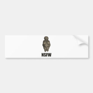 Förhistorisk Venus Figurine för NSFW Bildekal