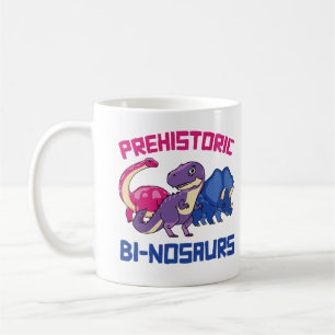 Förhistoriska Binosaurs Bi-nosaurier Kaffemugg