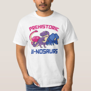 Förhistoriska Binosaurs Bi-nosaurier T Shirt