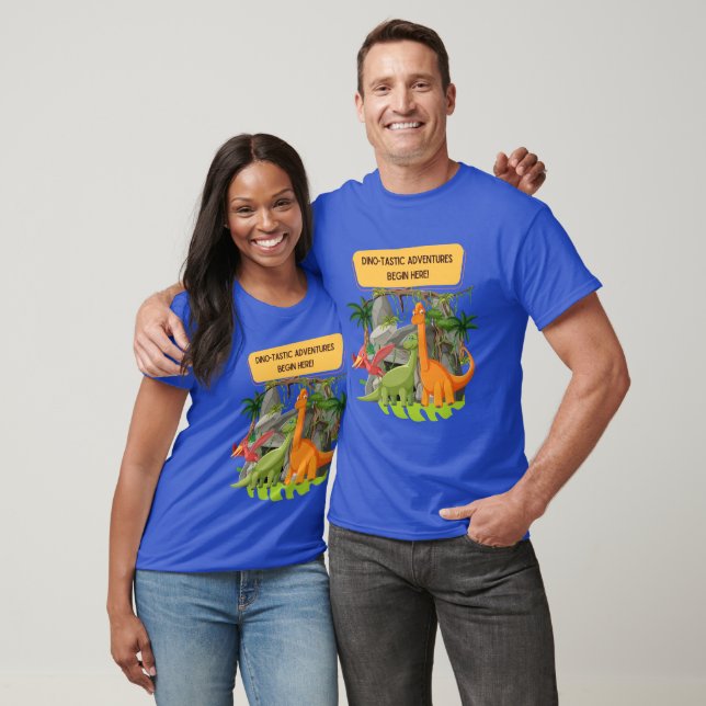 FÖRHISTORISKA DINOSAURIE-ÄVENTYR Citat  T Shirt (Unisex)