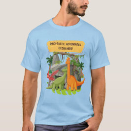 FÖRHISTORISKA DINOSAURIEÄVENTYR Citat T Shirt