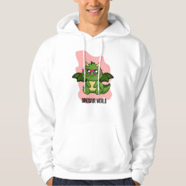 FÖRHISTORISKA DINOSAURIENVÄRLDENS Citat Hoodie