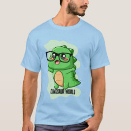 FÖRHISTORISKA DINOSAURIENVÄRLDENS Citat T Shirt
