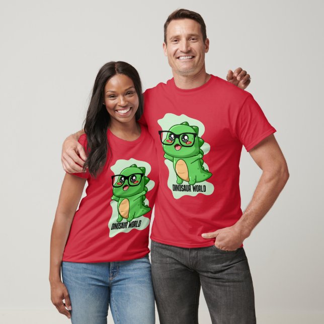 FÖRHISTORISKA DINOSAURIENVÄRLDENS Citat T Shirt (Unisex)