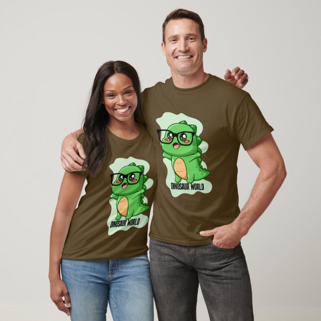 FÖRHISTORISKA DINOSAURIENVÄRLDENS Citat T Shirt (Unisex)