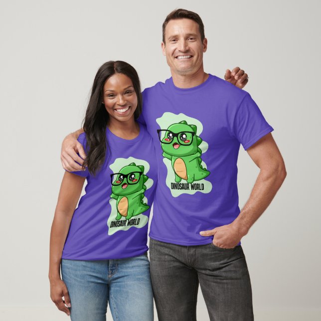 FÖRHISTORISKA DINOSAURIENVÄRLDENS Citat T Shirt (Unisex)