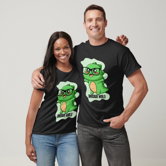 FÖRHISTORISKA DINOSAURIENVÄRLDENS Citat T Shirt (Unisex)