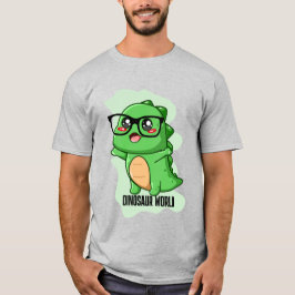 FÖRHISTORISKA DINOSAURIENVÄRLDENS Citat T Shirt