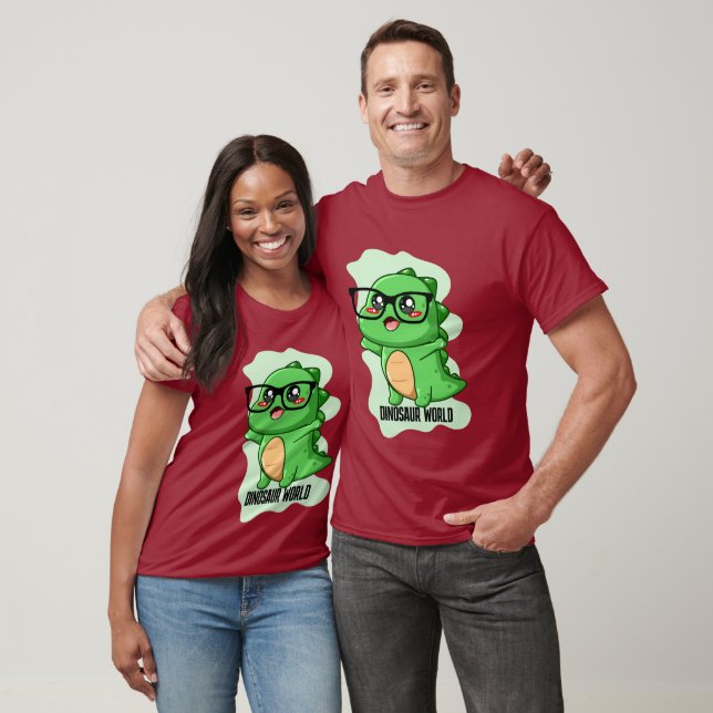 FÖRHISTORISKA DINOSAURIENVÄRLDENS Citat T Shirt (Unisex)