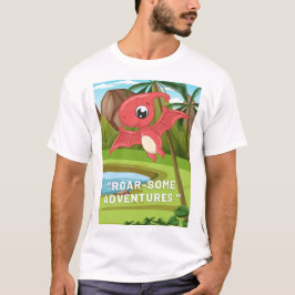 FÖRHISTORISKA DINOSAURIER-CITAT T SHIRT