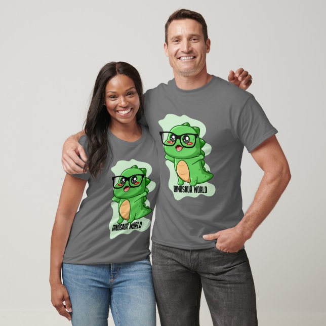 FÖRHISTORISKA DINOSAURIEVÄRLDEN CITAT T SHIRT (Unisex)