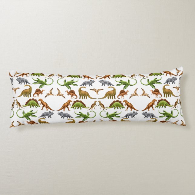 Förhistoriska DinosaurPaleo älskare förkroppsligar Kroppskudde (Baksidan)