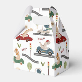 Förhistoriska grupper av färgstarka dinosaurier-kö presentaskar