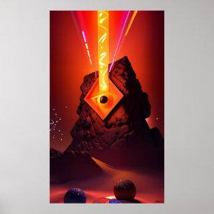 Förhistoriskt gränssnitt poster