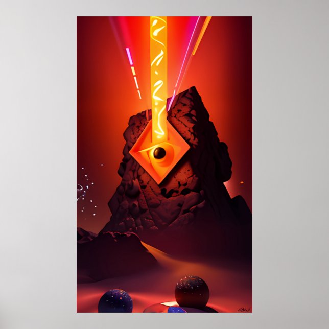 Förhistoriskt gränssnitt poster (Framsidan)