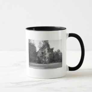 Förhistoriskt hus mugg