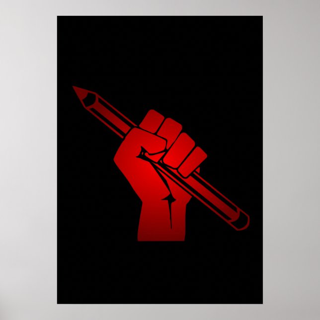 Förhöjd penna för att hålla fast vid spalten poster (Framsidan)