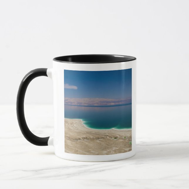 Förhöjd vy över Döda havet Mugg (Vänster)
