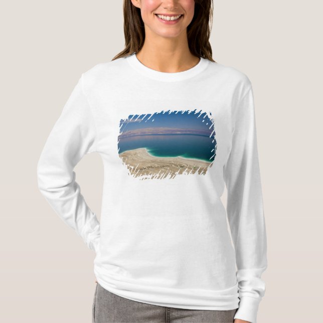 Förhöjd vy över Döda havet Tee Shirt (Framsida)