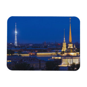 Förhöjd vy över Television Tower Magnet