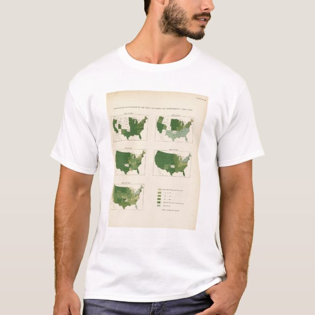 Förhöjning 133 värderar av lantgårdar 1850-1900 tee (Framsida)