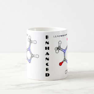 FÖRHÖJT koffein Kaffemugg